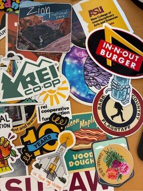 Arizona Travel Sticker pack of 40, national park VSCO REI nature sticker bundle